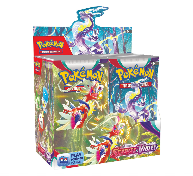 Pokemon - Scarlet & Violet Base Set Display