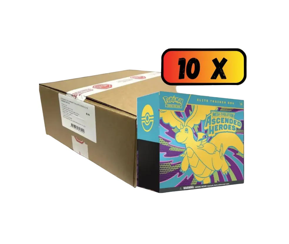 Pokemon - Ascended Heroes Elite Trainer Box ETB Case