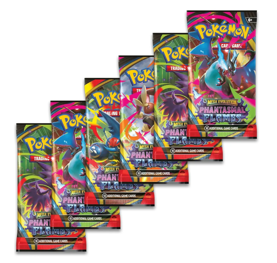 pokemon phantasmal flames booster sealed