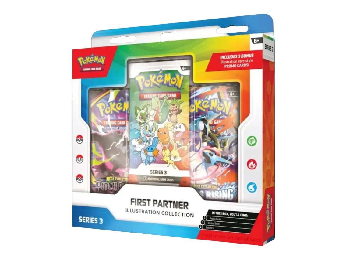 Pokemon first partner illustration collection series 3