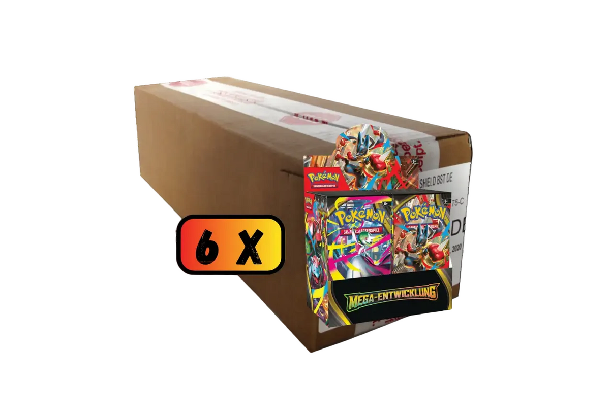 Pokemon - Mega Entwicklung Display Case