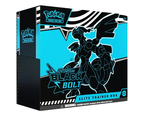 Pokemon - Black Bolt Elite Trainer Box ETB Case (EN)