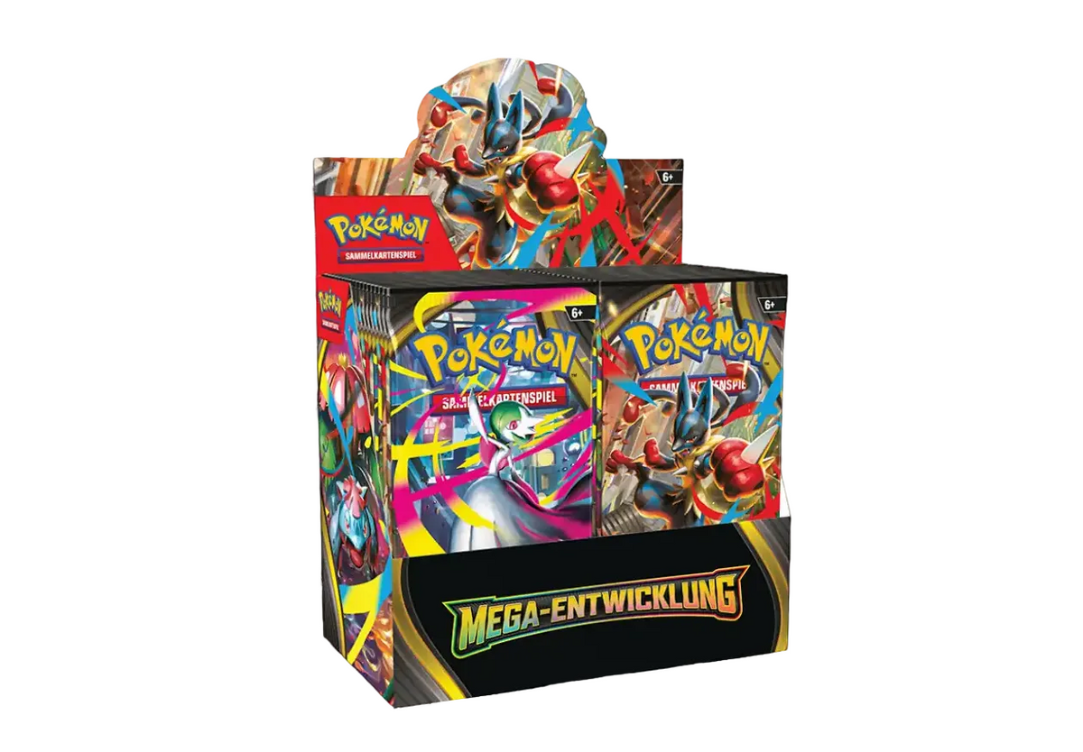 Pokemon - Mega Entwicklung Display 