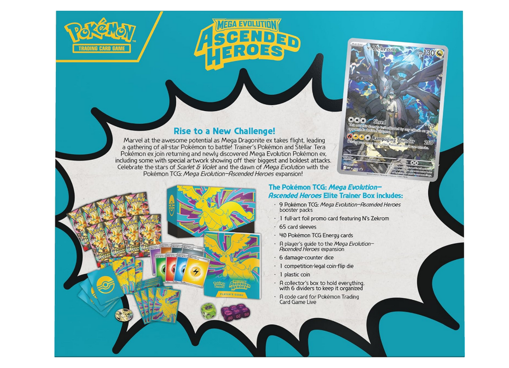 Pokemon - Ascended Heroes Elite Trainer Box ETB