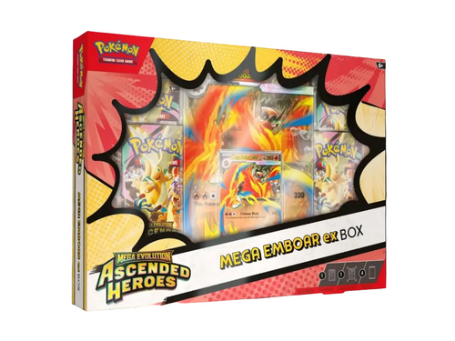 Pokemon - Ascended Heroes Mega Emboar ex Box