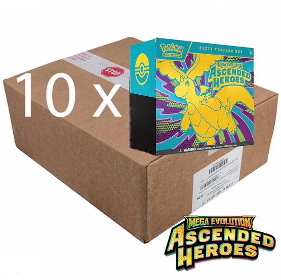 Pokemon - Ascended Heroes Elite Trainer Box ETB Case (EN)