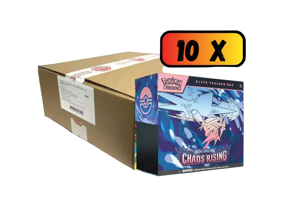  Pokemon - Chaos Rising Elite Trainer Box ETB Case 
