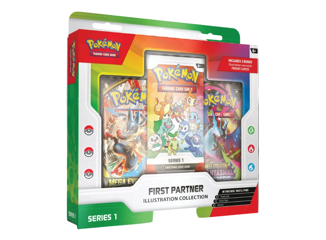 Pokemon - First Partners Illustration Collection Series 1
