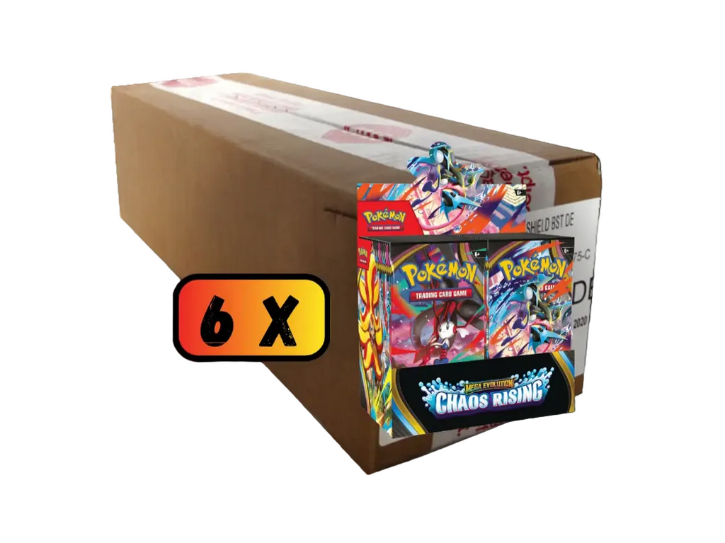 Pokemon Chaos Rising Booster Box Display Case