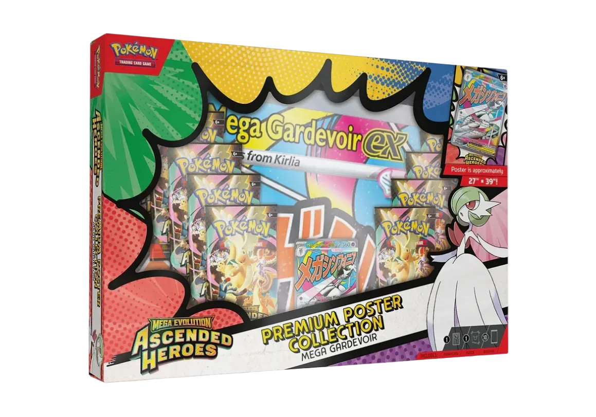 Ascended Heroes: Mega Gardevoir Premium Poster Collection