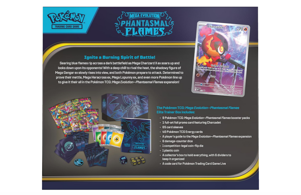 Pokemon - Phantasmal Flames Elite Trainer Box ETB (EN)