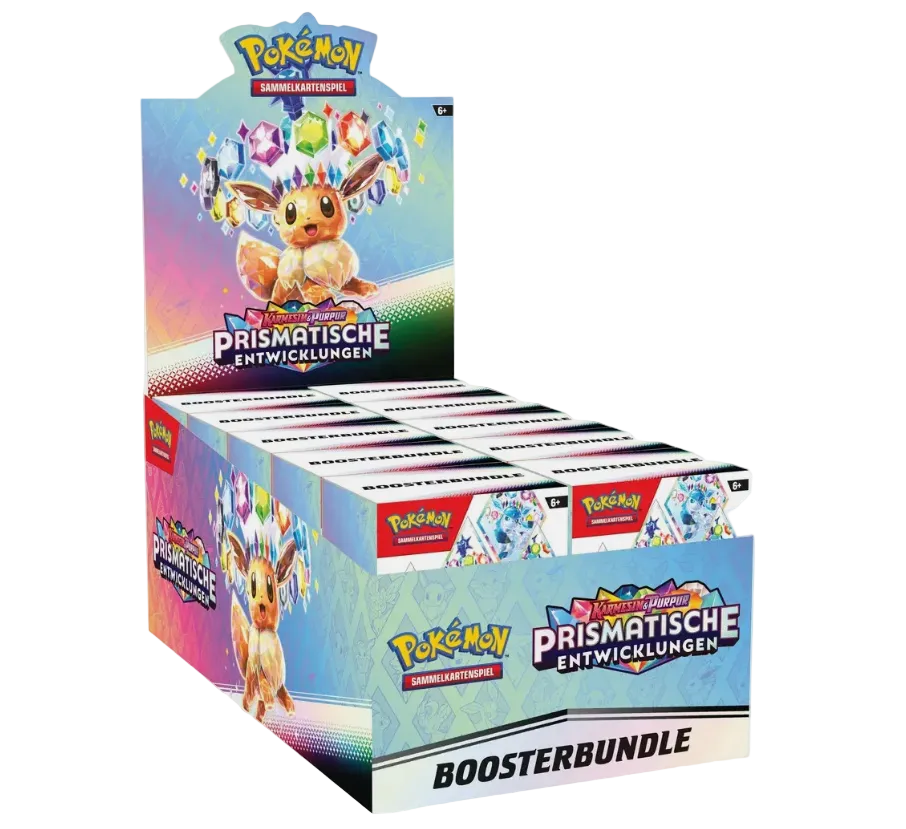 Pokemon - Prismatische Entwicklungen Booster Bundle Display (DE)