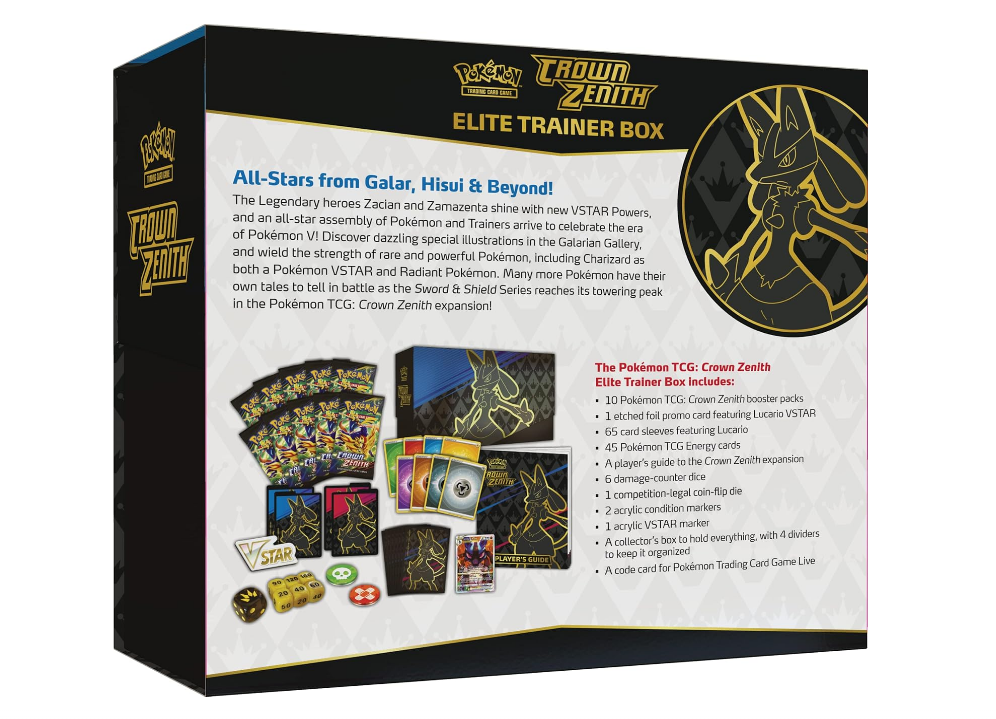 Crown Zenith Elite Trainer Box ETB