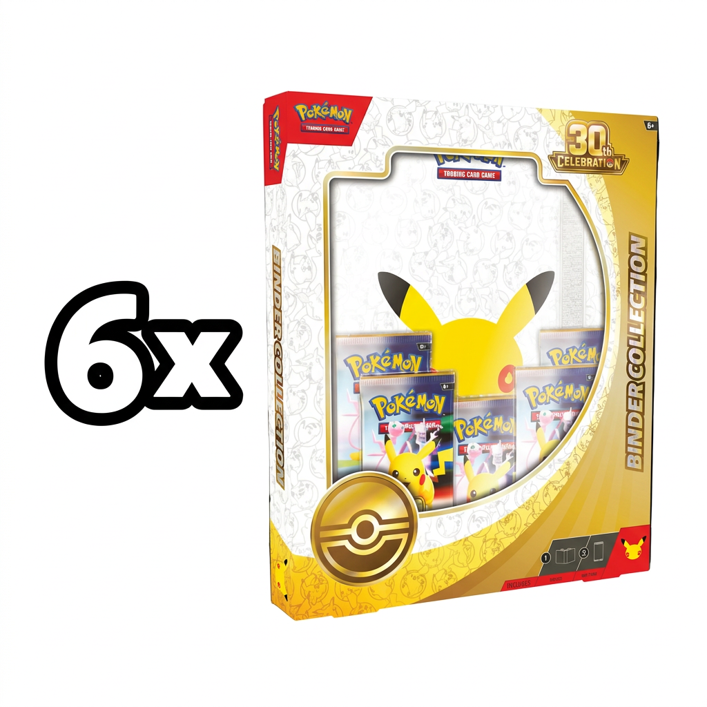Binder Collection 6x mit mehr Sicherheitsrand