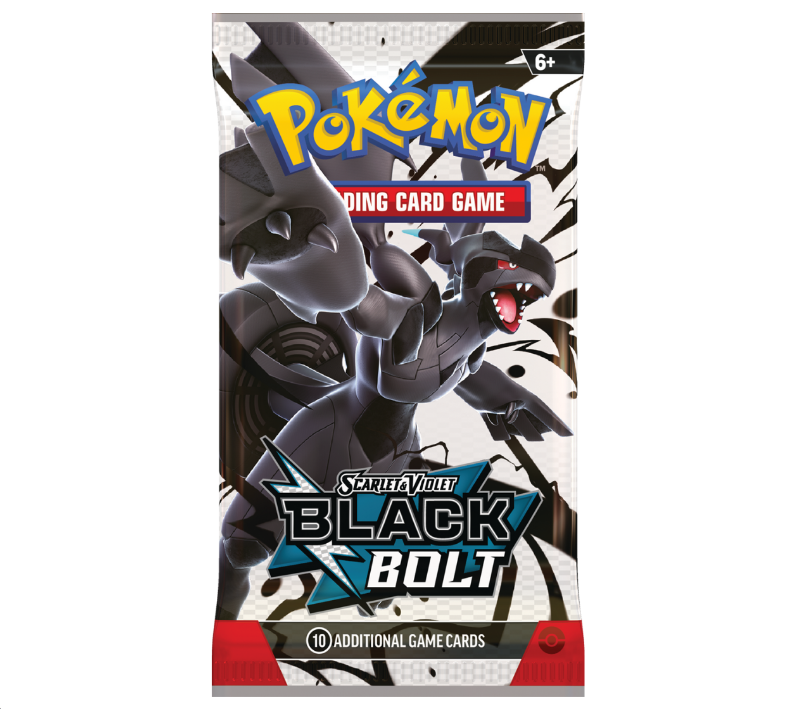 Pokemon Black Bolt Booster Pack Sealed