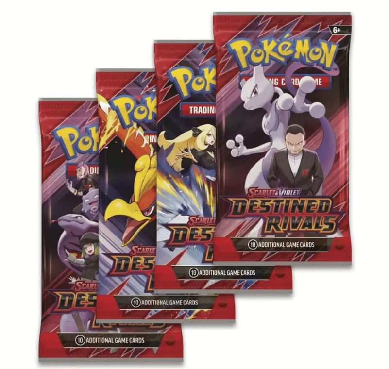 Pokemon Destined Rivals Booster Packs Sealed