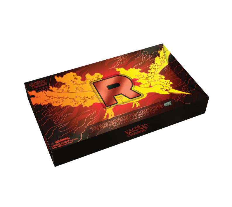 Pokemon - Team Rocket's Moltres ex Ultra Premium Collection UPC Sealed