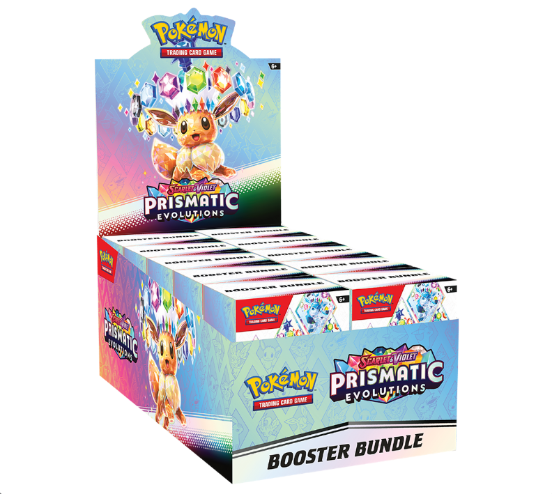Pokemon - Prismatic Evolutions Booster Bundle Display Sealed