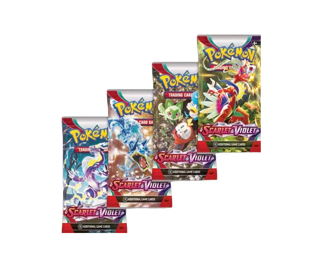 Pokemon - Scarlet & Violet Base Set Booster Packs Sealed